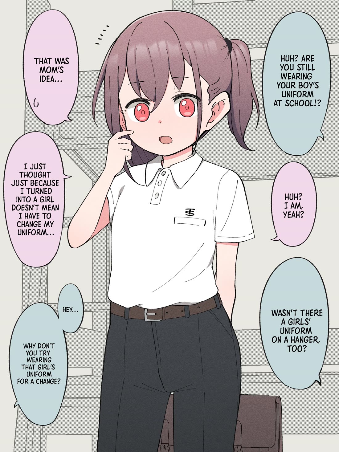 How the Little Brother Who Turned Into a Girl Became His Big Brother's Girlfriend. Chapter 17 page 1 - Chapter 17