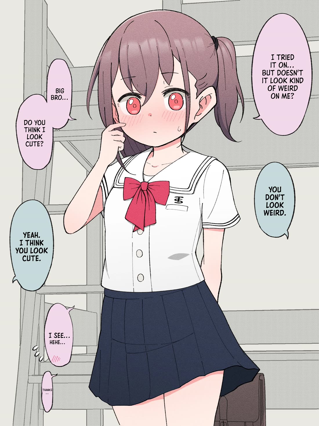 How the Little Brother Who Turned Into a Girl Became His Big Brother's Girlfriend. Chapter 17 page 2 - Chapter 17
