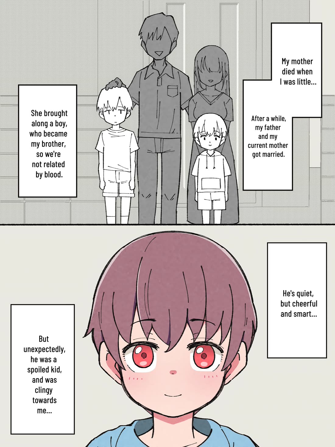 How the Little Brother Who Turned Into a Girl Became His Big Brother's Girlfriend. Chapter 2 page 1 - Chapter 2
