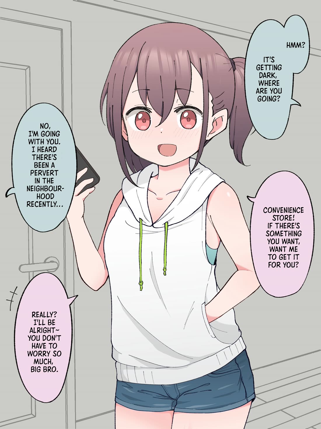 How the Little Brother Who Turned Into a Girl Became His Big Brother's Girlfriend. Chapter 20 page 1 - Chapter 20
