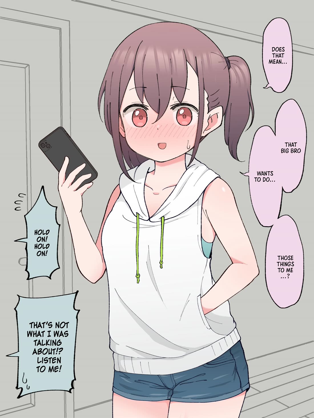 How the Little Brother Who Turned Into a Girl Became His Big Brother's Girlfriend. Chapter 20 page 3 - Chapter 20