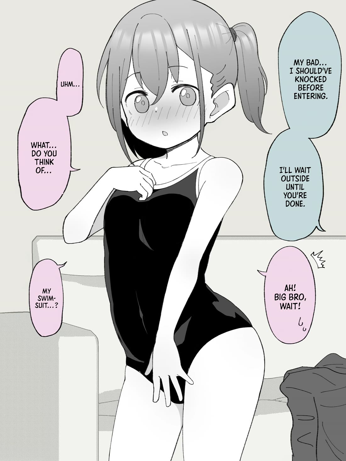 How the Little Brother Who Turned Into a Girl Became His Big Brother's Girlfriend. Chapter 22 page 2 - Chapter 22