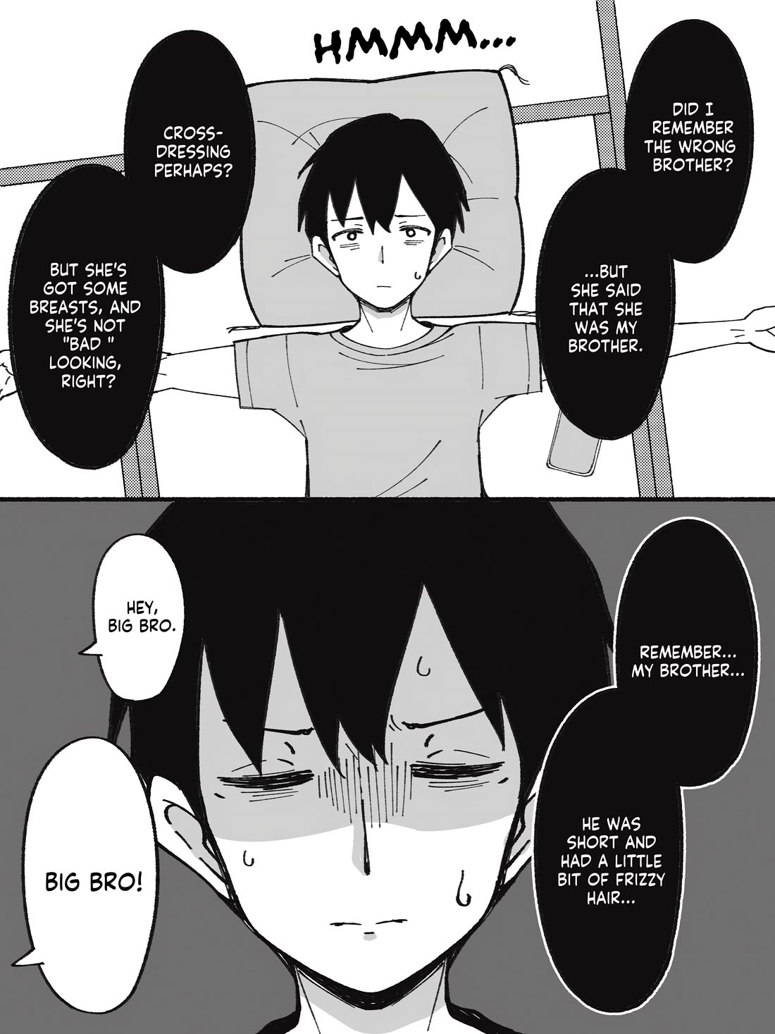 How the Little Brother Who Turned Into a Girl Became His Big Brother's Girlfriend. Chapter 3 page 1 - Chapter 3