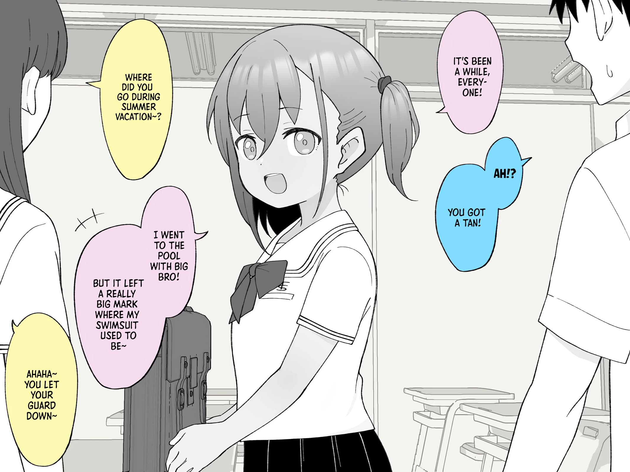 How the Little Brother Who Turned Into a Girl Became His Big Brother's Girlfriend. Chapter 32 page 1 - Chapter 32