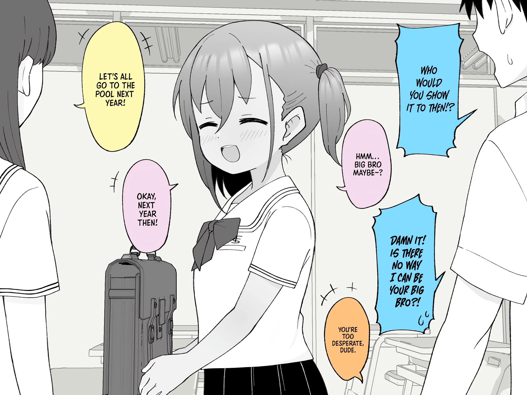 How the Little Brother Who Turned Into a Girl Became His Big Brother's Girlfriend. Chapter 32 page 3 - Chapter 32