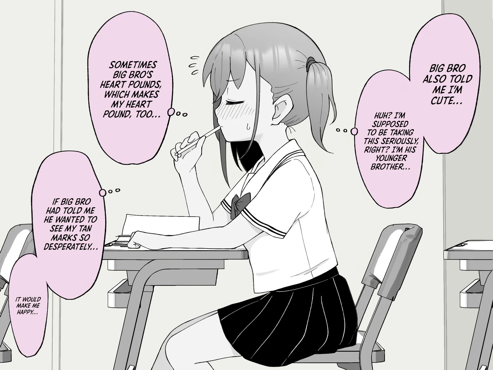 How the Little Brother Who Turned Into a Girl Became His Big Brother's Girlfriend. Chapter 33 page 2 - Chapter 33