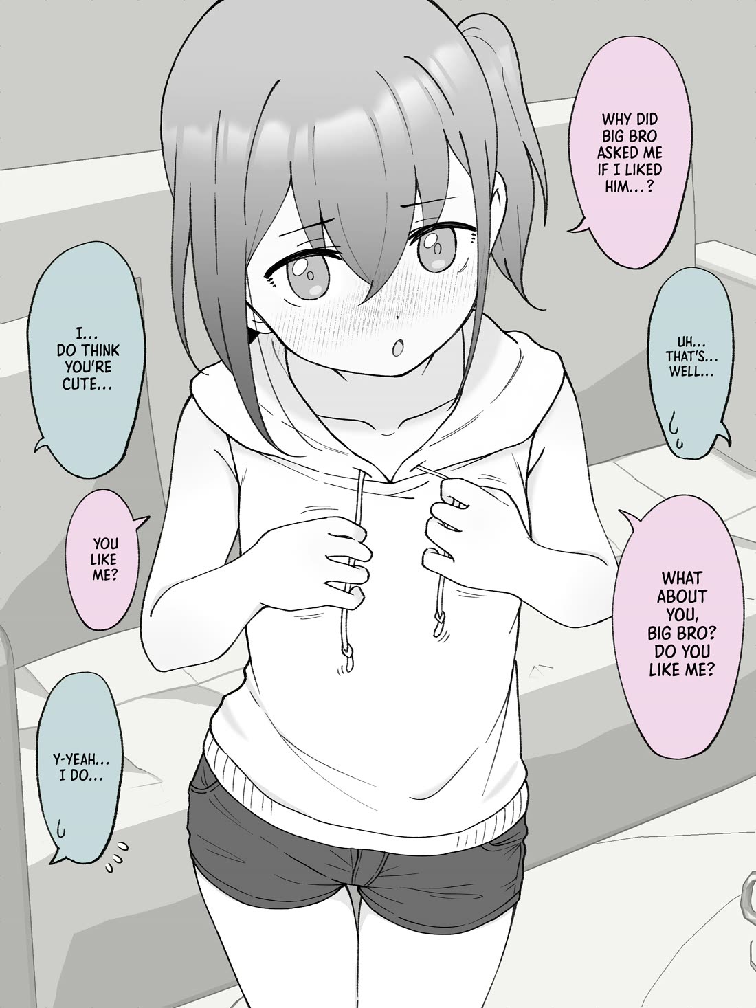 How the Little Brother Who Turned Into a Girl Became His Big Brother's Girlfriend. Chapter 35 page 1 - Chapter 35