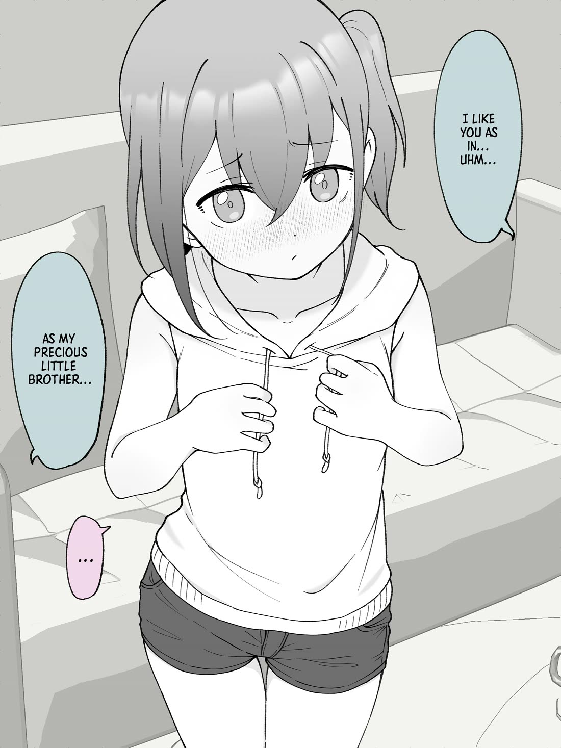 How the Little Brother Who Turned Into a Girl Became His Big Brother's Girlfriend. Chapter 35 page 3 - Chapter 35