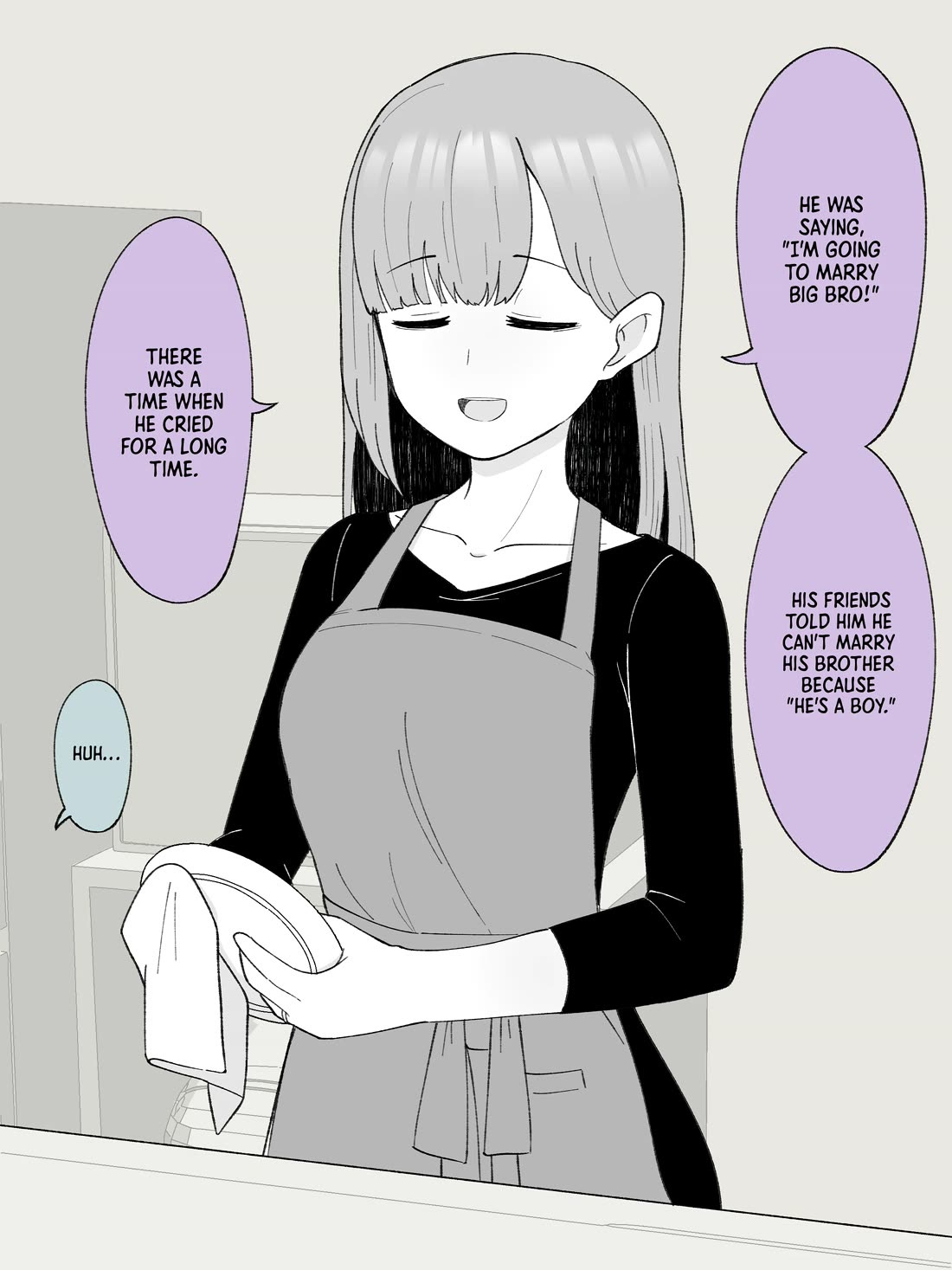How the Little Brother Who Turned Into a Girl Became His Big Brother's Girlfriend. Chapter 36 page 3 - Chapter 36