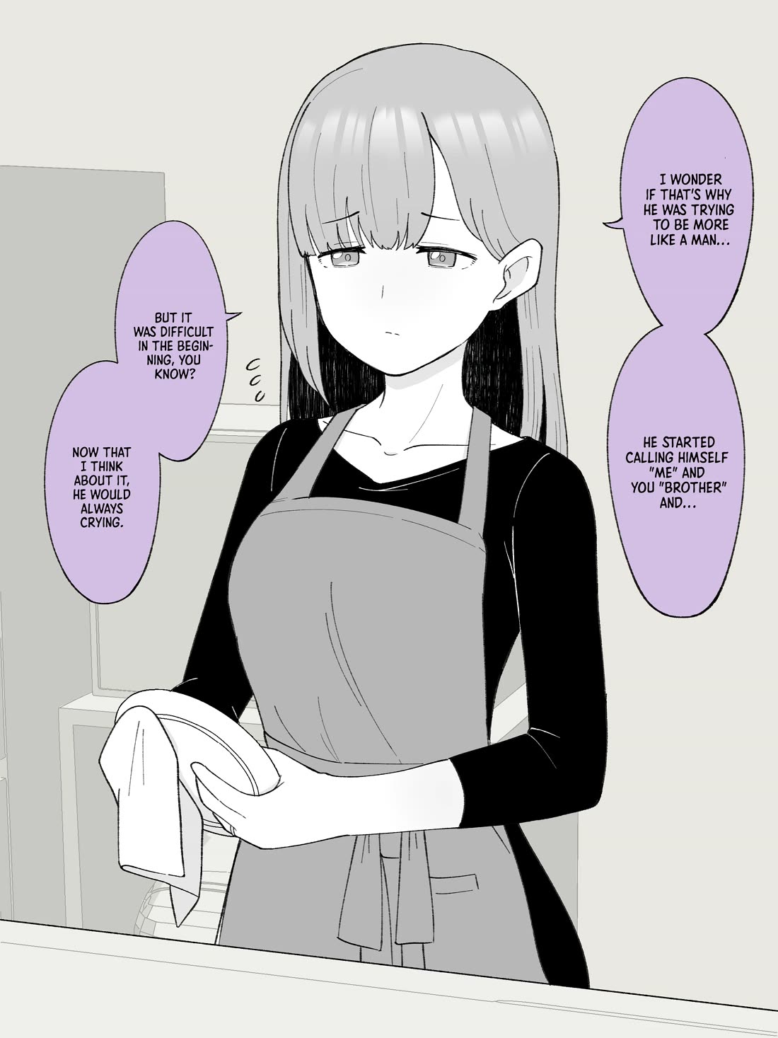 How the Little Brother Who Turned Into a Girl Became His Big Brother's Girlfriend. Chapter 36 page 4 - Chapter 36