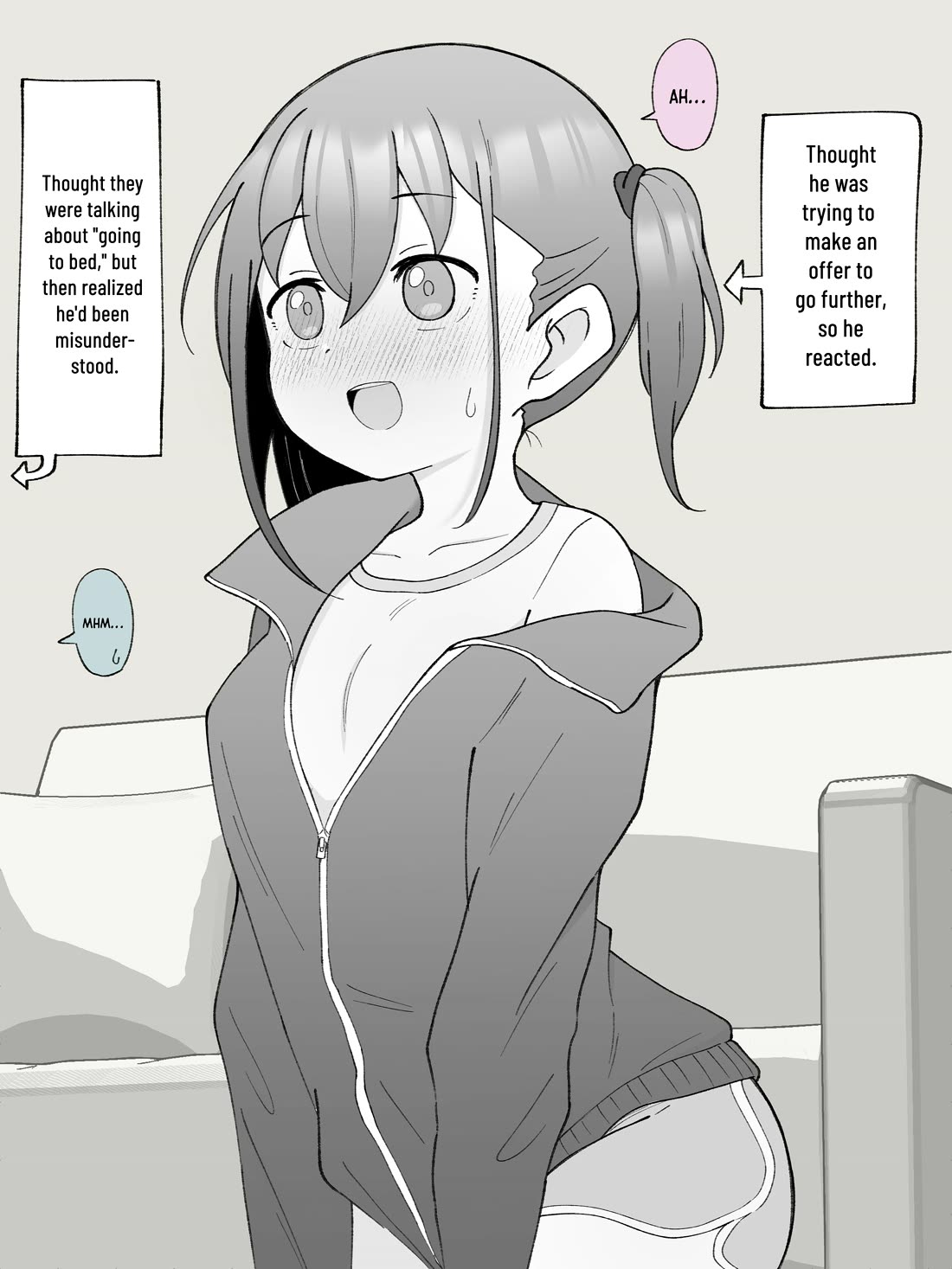 How the Little Brother Who Turned Into a Girl Became His Big Brother's Girlfriend. Chapter 37.5 page 3 - Chapter 37.5