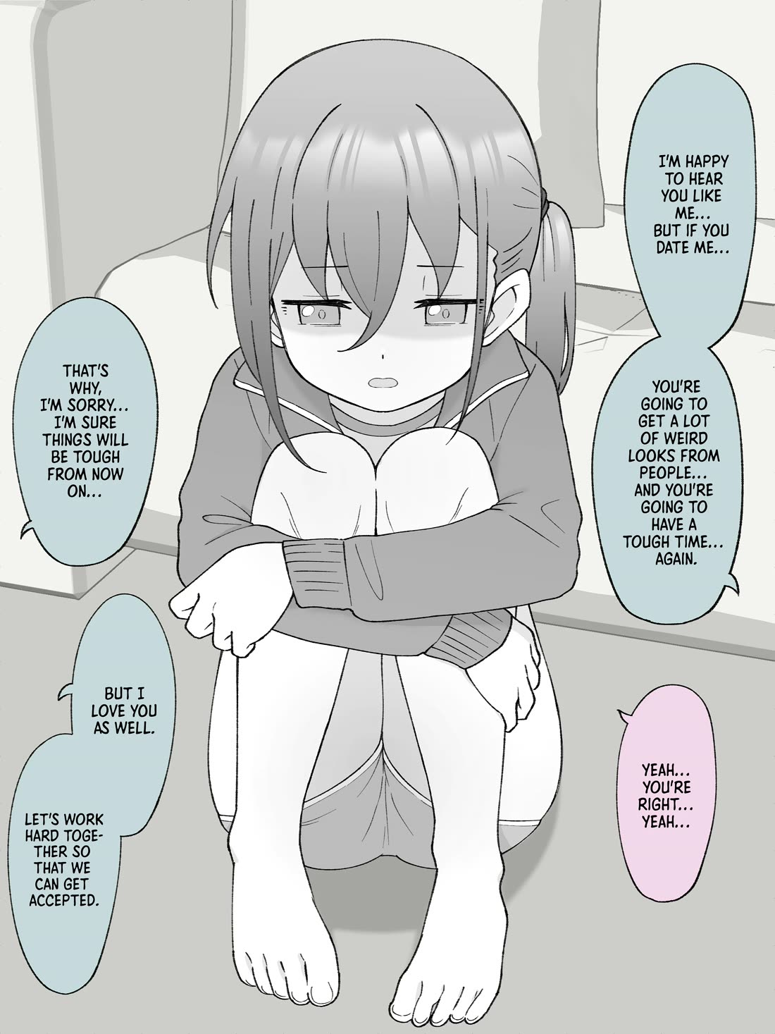 How the Little Brother Who Turned Into a Girl Became His Big Brother's Girlfriend. Chapter 37 page 2 - Chapter 37