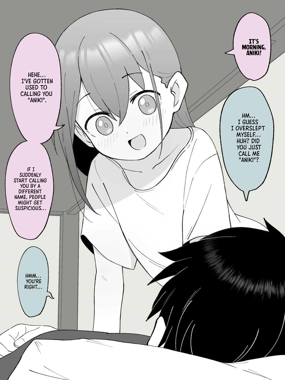 How the Little Brother Who Turned Into a Girl Became His Big Brother's Girlfriend. Chapter 38 page 1 - Chapter 38