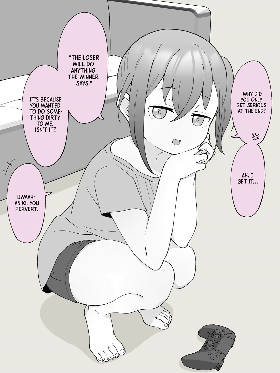 How the Little Brother Who Turned Into a Girl Became His Big Brother's Girlfriend. Chapter 39.5 page 2 - Chapter 39.5