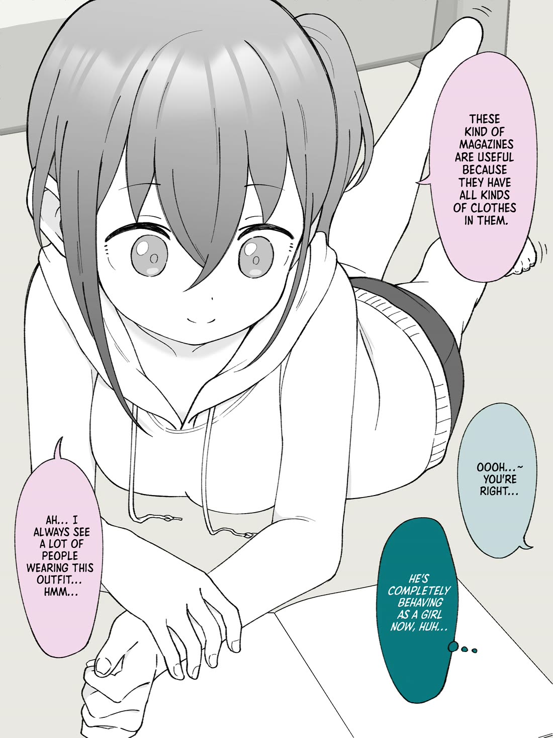 How the Little Brother Who Turned Into a Girl Became His Big Brother's Girlfriend. Chapter 41 page 1 - Chapter 41