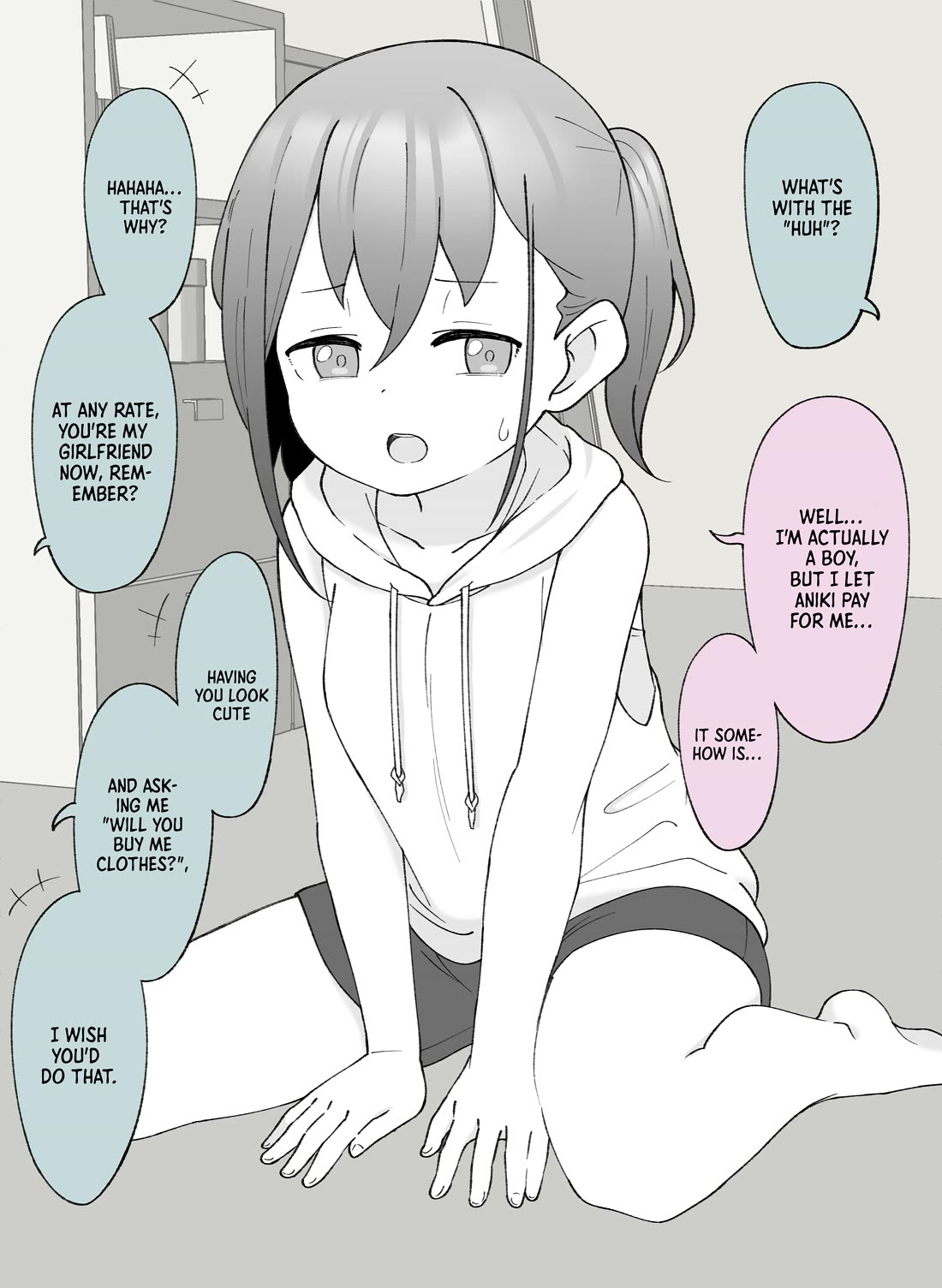 How the Little Brother Who Turned Into a Girl Became His Big Brother's Girlfriend. Chapter 42 page 2 - Chapter 42