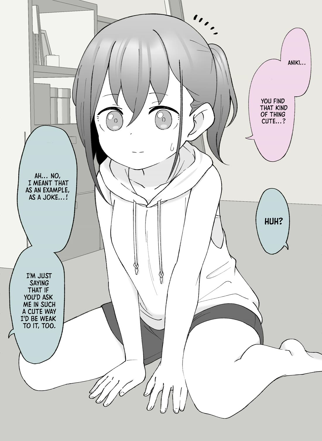 How the Little Brother Who Turned Into a Girl Became His Big Brother's Girlfriend. Chapter 42 page 3 - Chapter 42