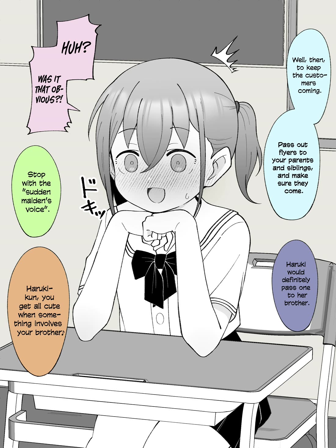 How the Little Brother Who Turned Into a Girl Became His Big Brother's Girlfriend. Chapter 50 page 4 - Chapter 50