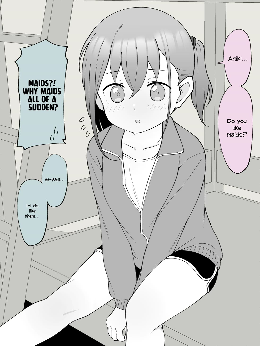 How the Little Brother Who Turned Into a Girl Became His Big Brother's Girlfriend. Chapter 51 page 2 - Chapter 51
