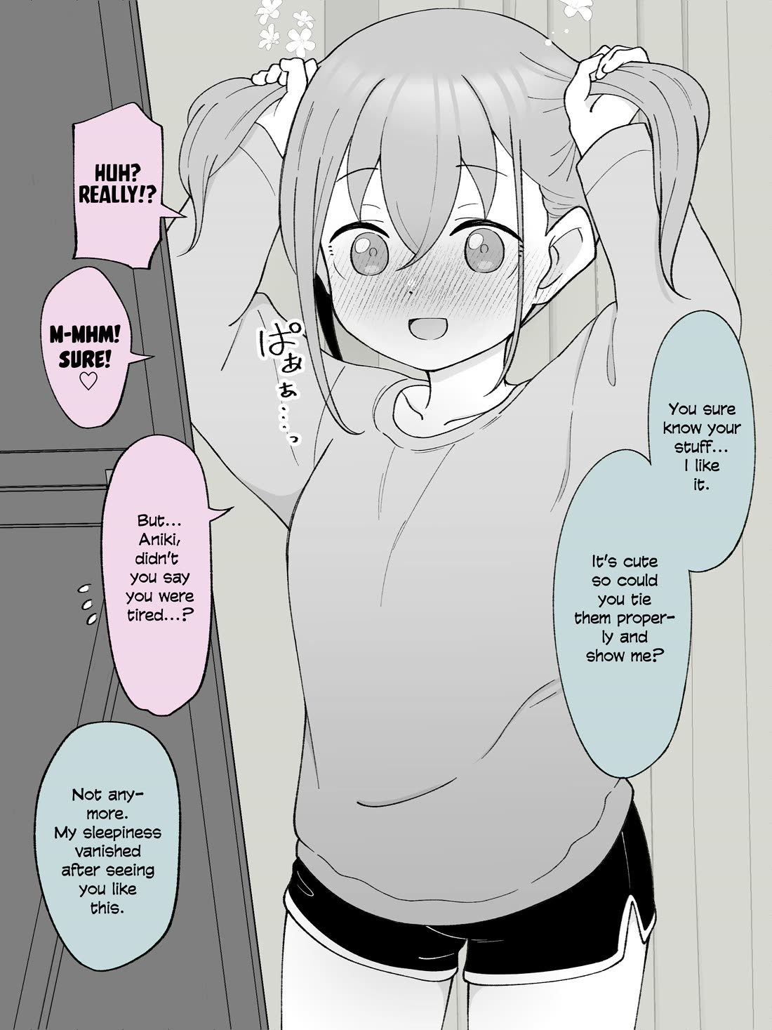 How the Little Brother Who Turned Into a Girl Became His Big Brother's Girlfriend. Chapter 52 page 4 - Chapter 52