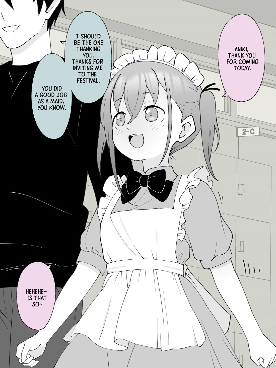 How the Little Brother Who Turned Into a Girl Became His Big Brother's Girlfriend. Chapter 54 page 1 - Chapter 54
