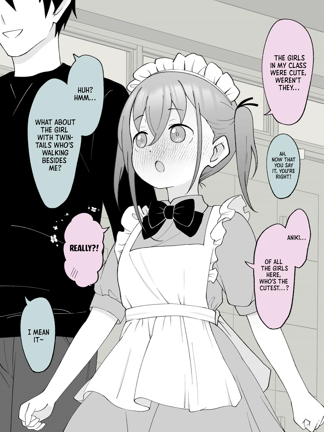 How the Little Brother Who Turned Into a Girl Became His Big Brother's Girlfriend. Chapter 54 page 3 - Chapter 54