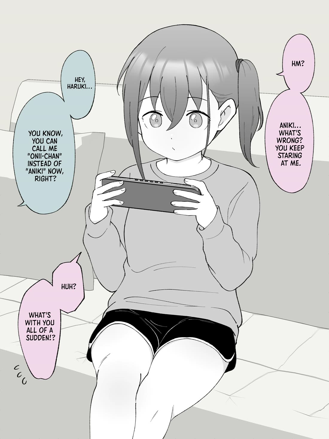 How the Little Brother Who Turned Into a Girl Became His Big Brother's Girlfriend. Chapter 55 page 1 - Chapter 55