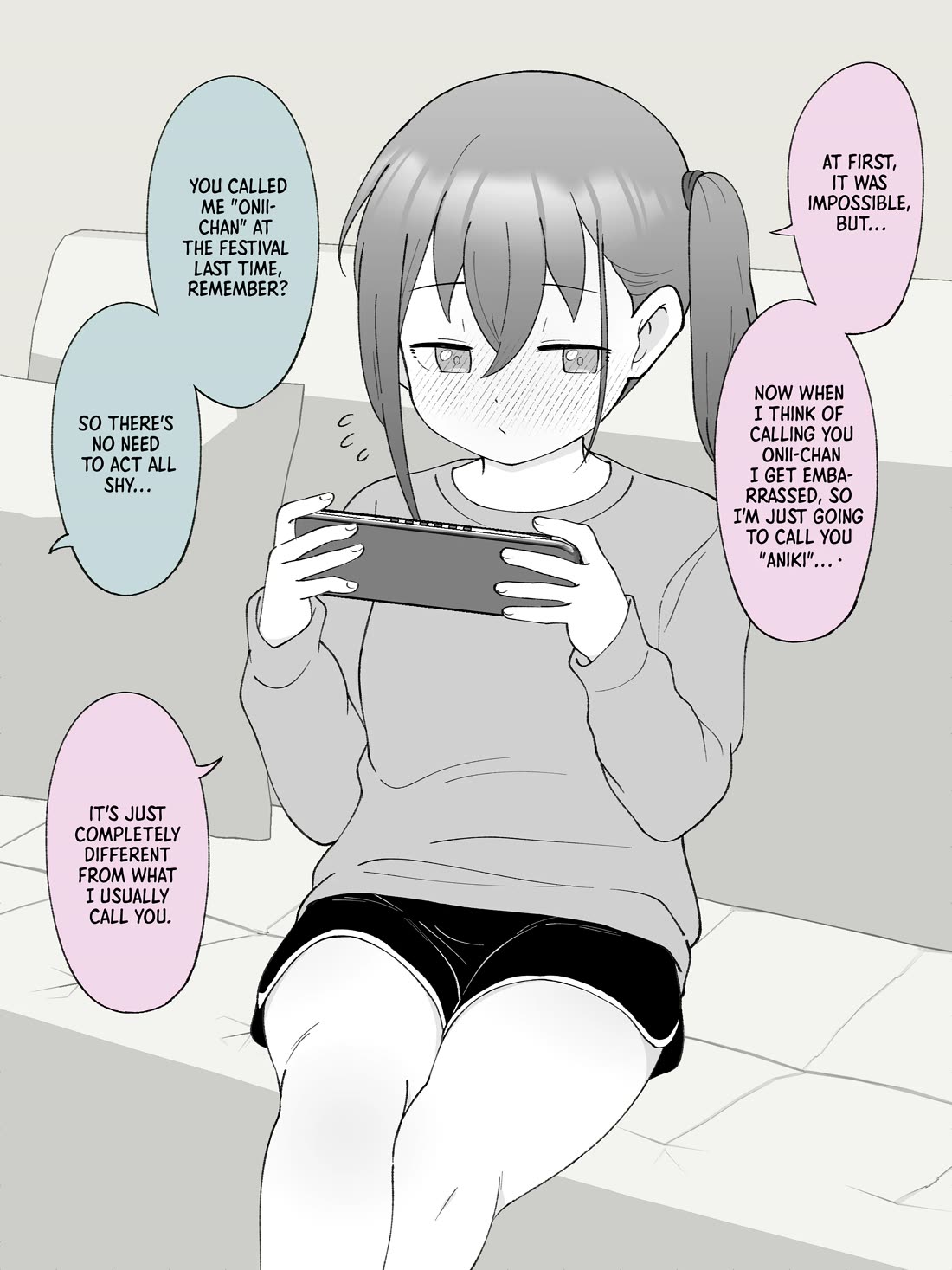 How the Little Brother Who Turned Into a Girl Became His Big Brother's Girlfriend. Chapter 55 page 2 - Chapter 55