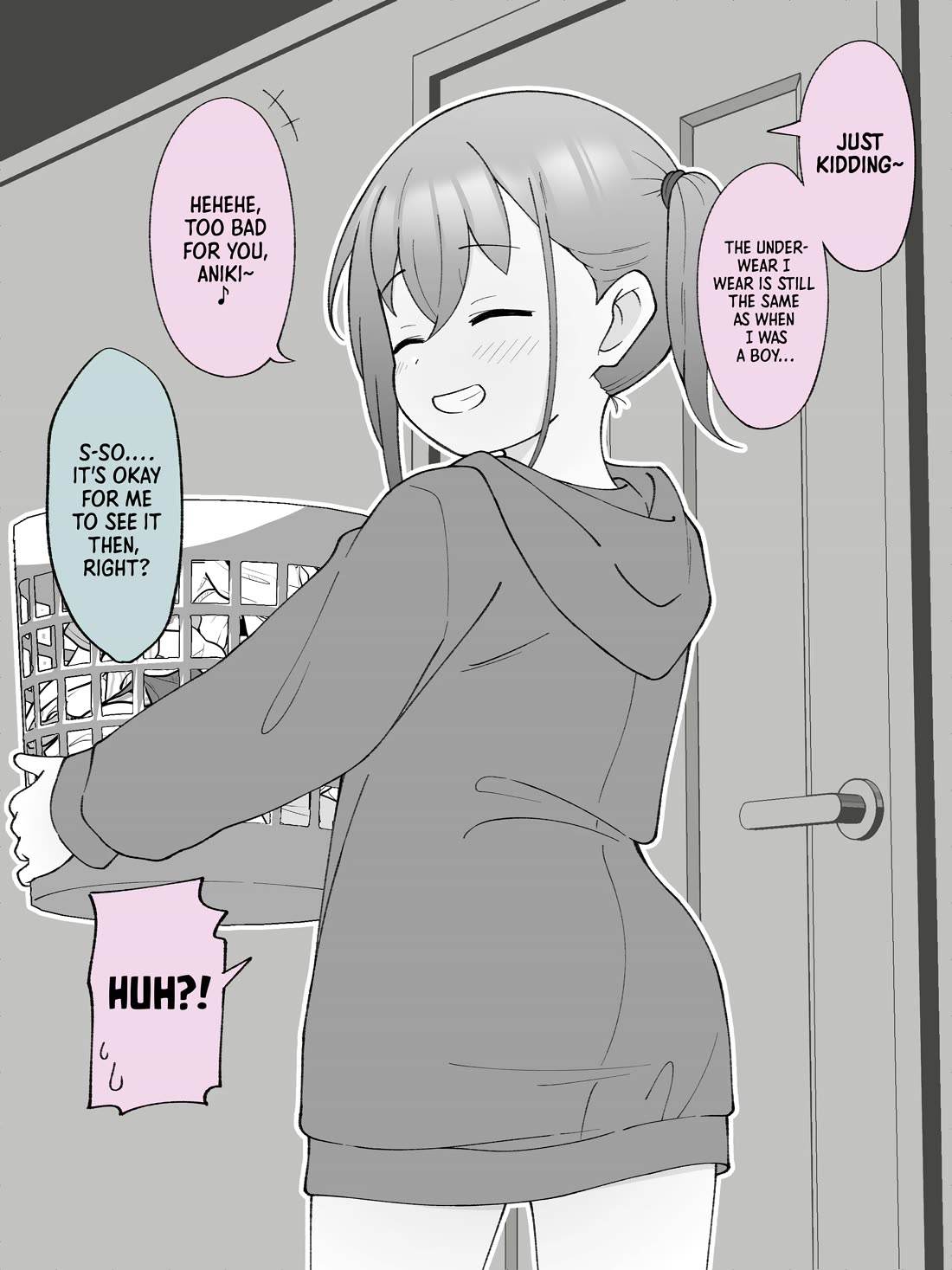 How the Little Brother Who Turned Into a Girl Became His Big Brother's Girlfriend. Chapter 56 page 3 - Chapter 56