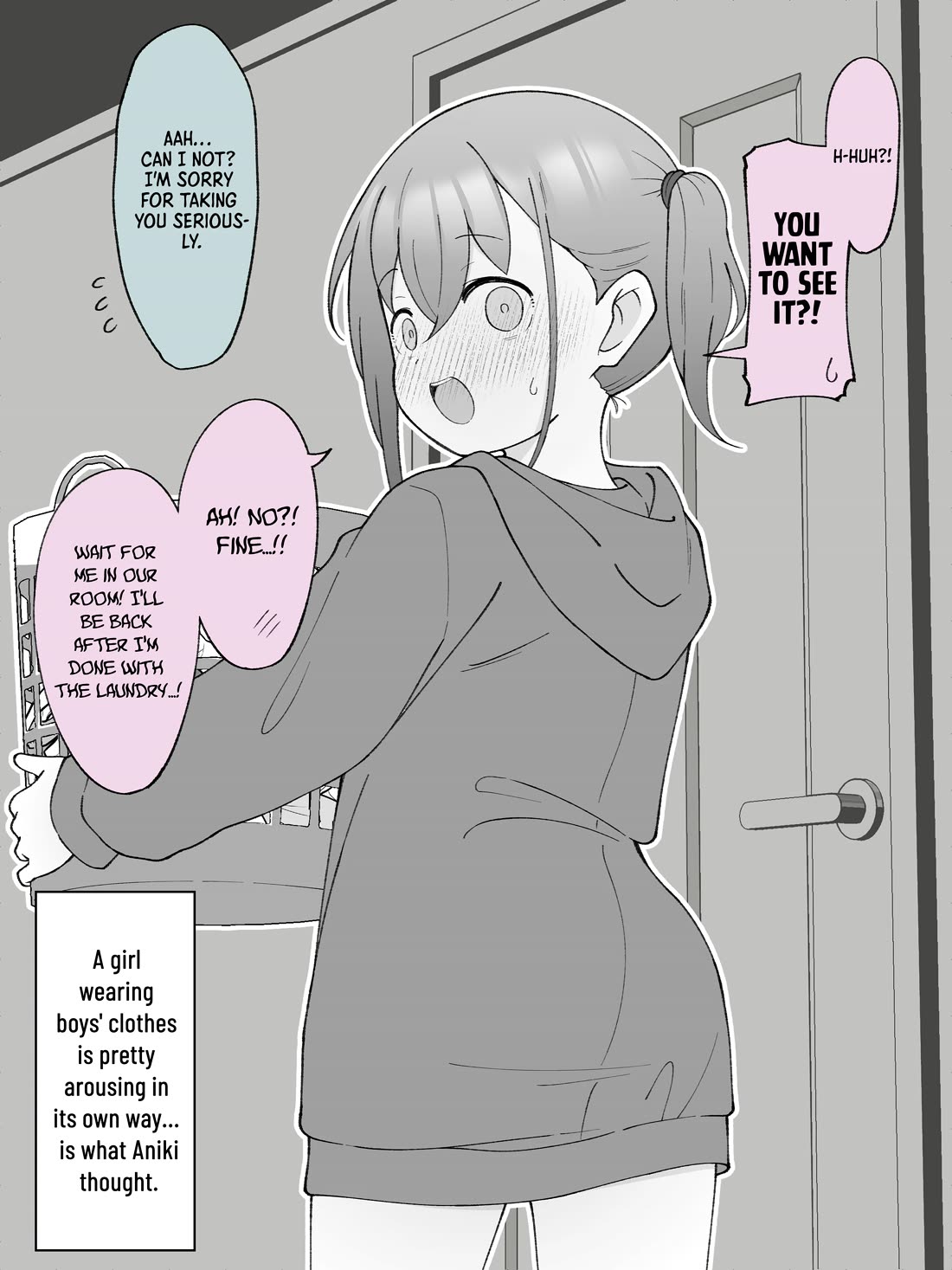 How the Little Brother Who Turned Into a Girl Became His Big Brother's Girlfriend. Chapter 56 page 4 - Chapter 56