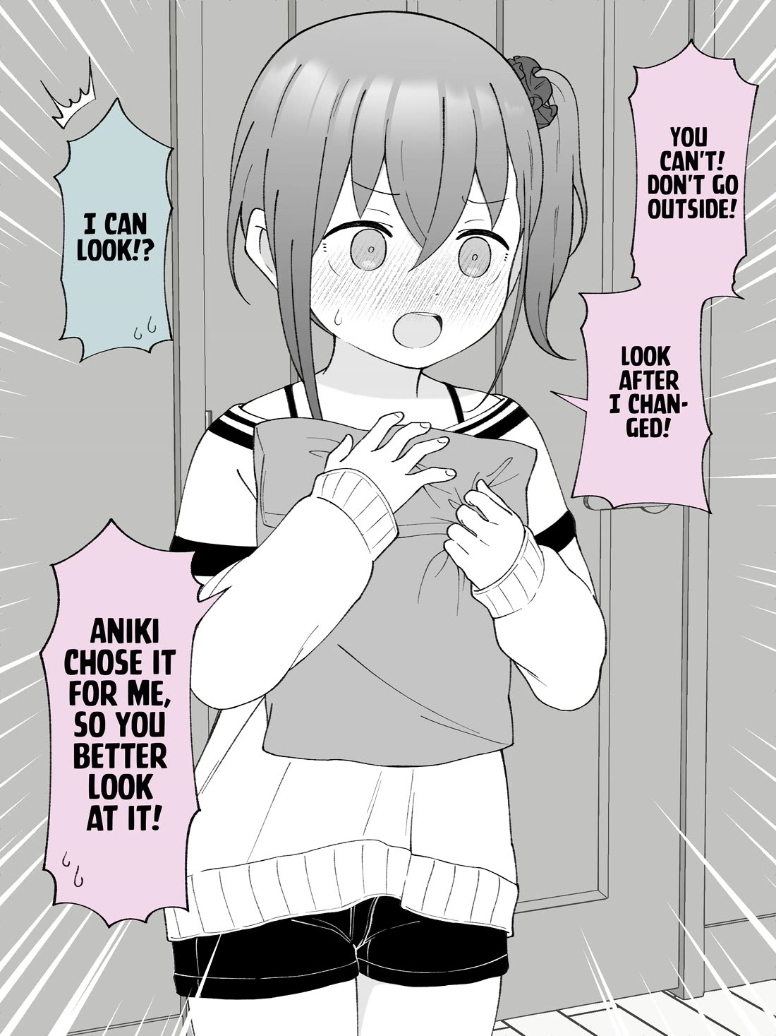 How the Little Brother Who Turned Into a Girl Became His Big Brother's Girlfriend. Chapter 60 page 4 - Chapter 60