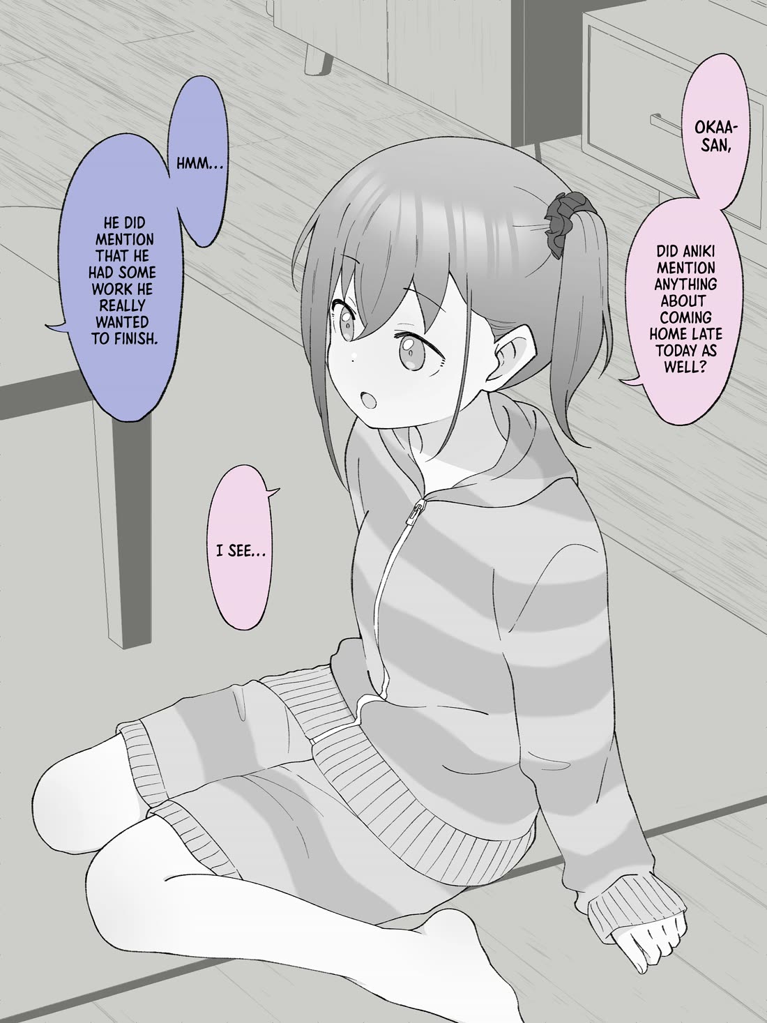How the Little Brother Who Turned Into a Girl Became His Big Brother's Girlfriend. Chapter 63 page 1 - Chapter 63