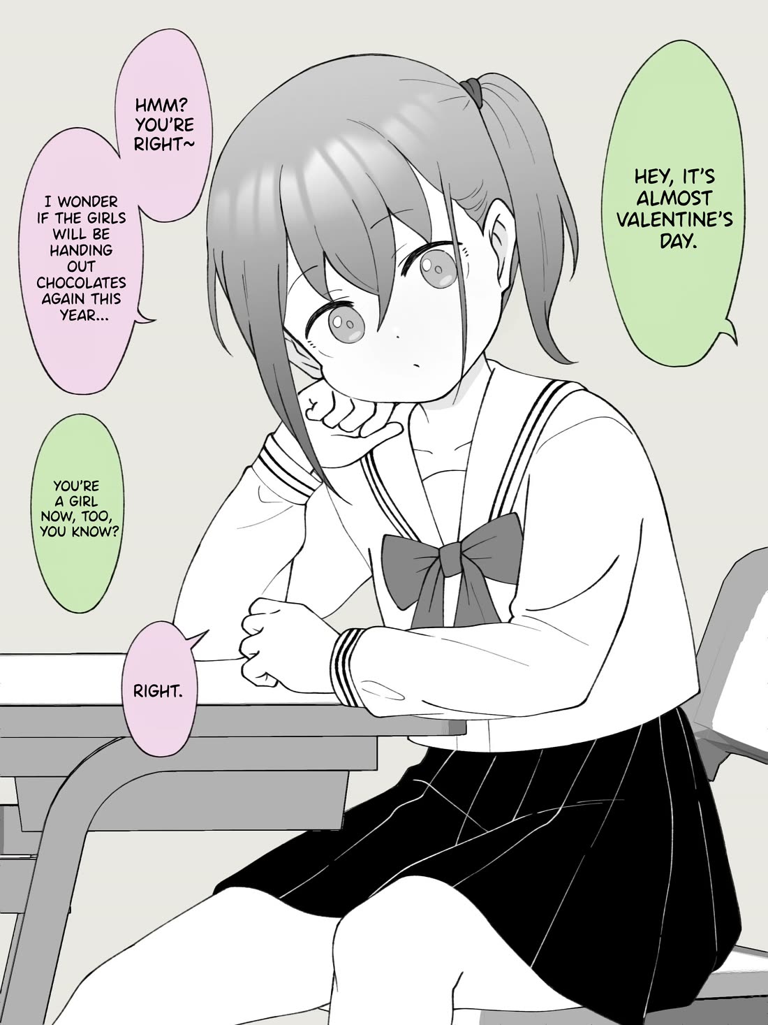 How the Little Brother Who Turned Into a Girl Became His Big Brother's Girlfriend. Chapter 79 page 1 - Chapter 79
