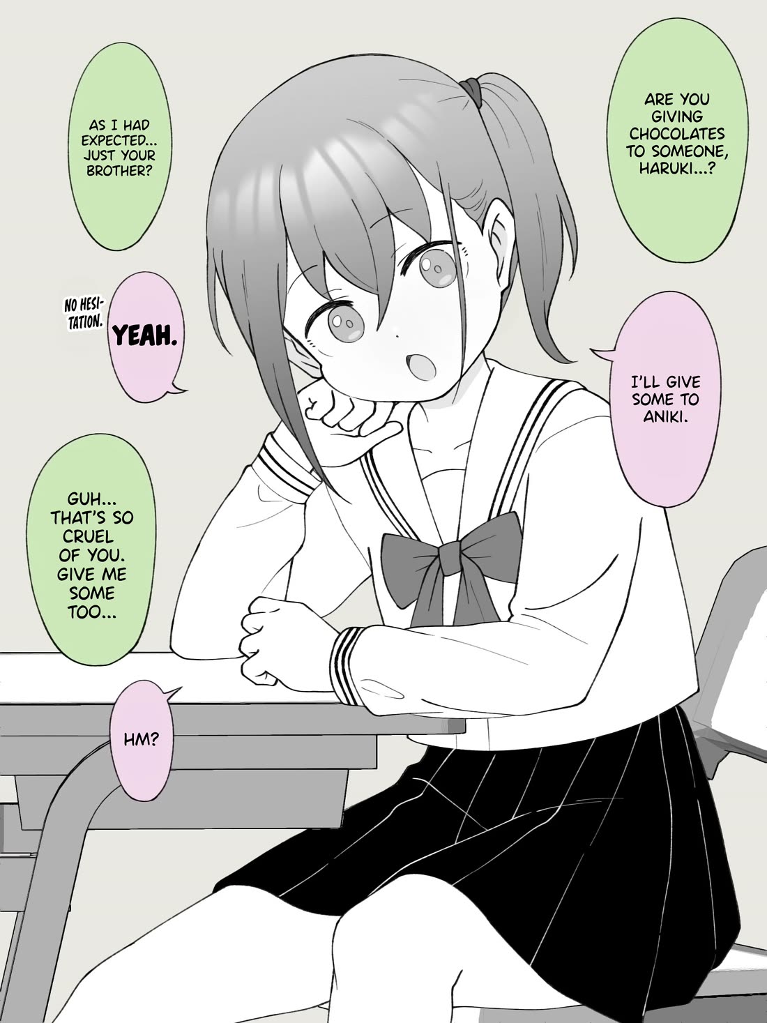 How the Little Brother Who Turned Into a Girl Became His Big Brother's Girlfriend. Chapter 79 page 2 - Chapter 79