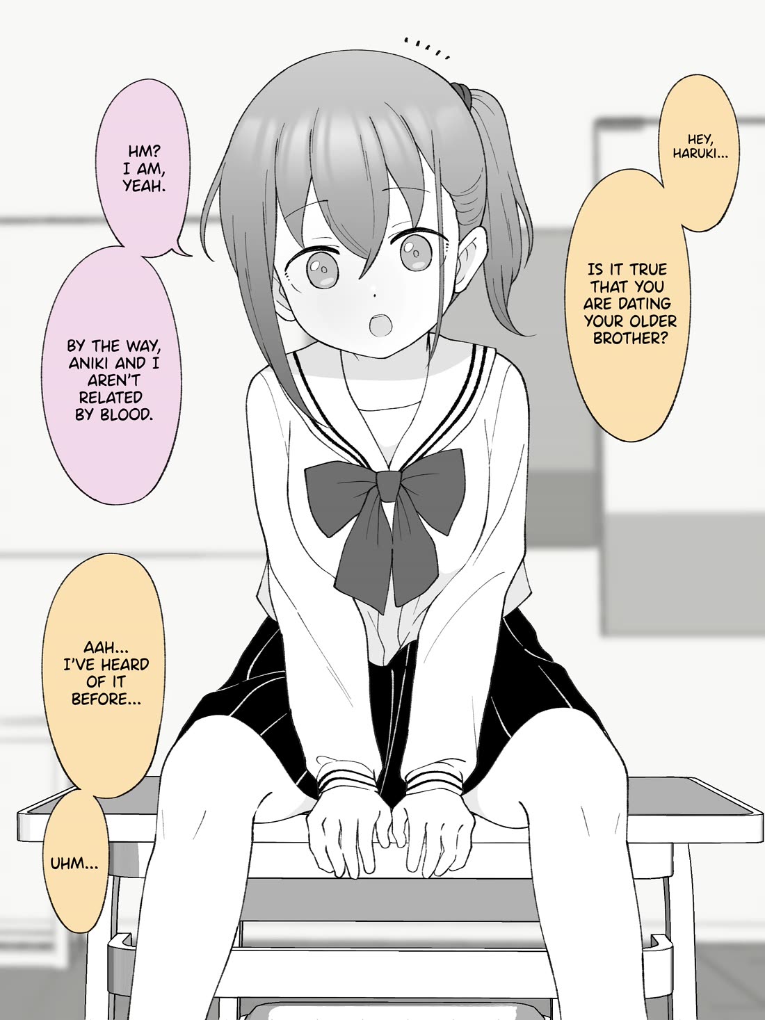 How the Little Brother Who Turned Into a Girl Became His Big Brother's Girlfriend. Chapter 87 page 1 - Chapter 87