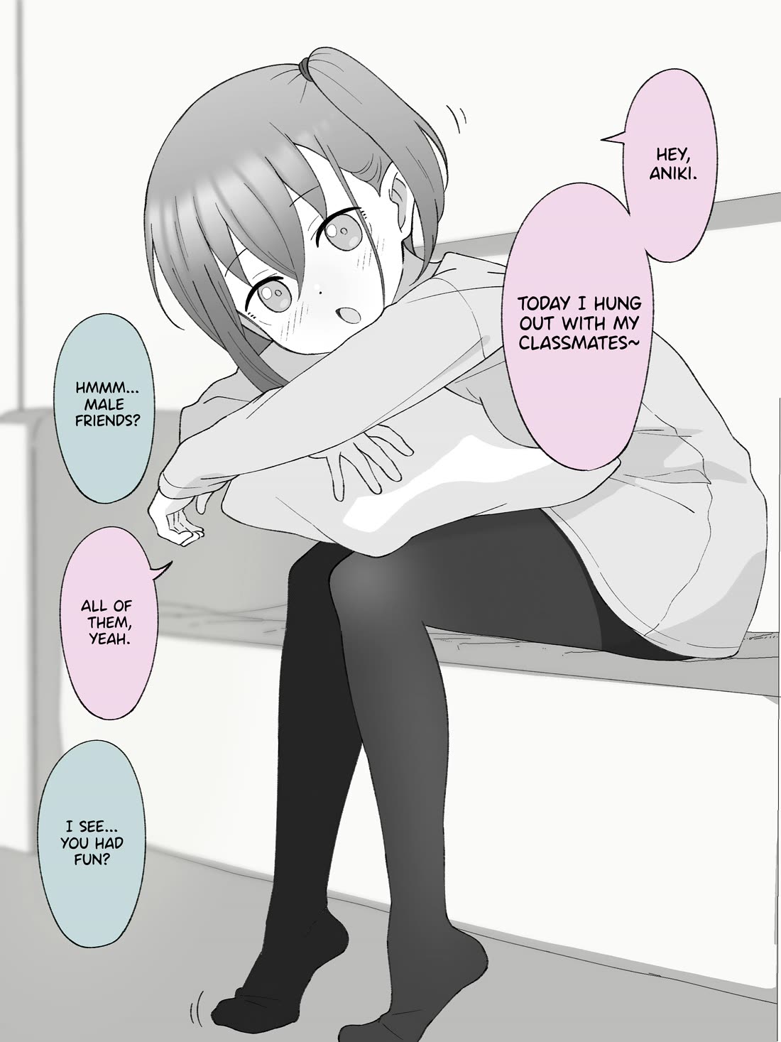 How the Little Brother Who Turned Into a Girl Became His Big Brother's Girlfriend. Chapter 98 page 1 - Chapter 98