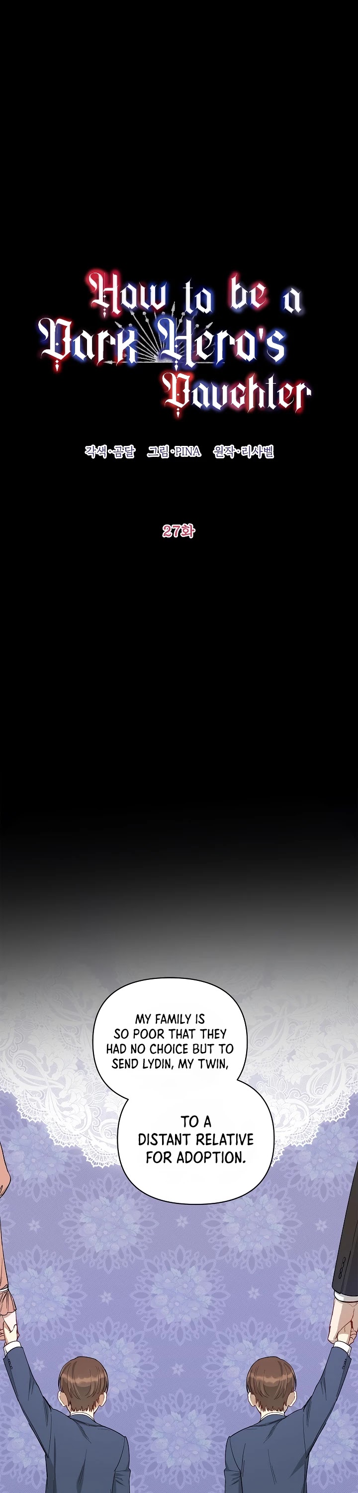 How to be a Dark Hero’s Daughter Chapter 27 page 2 - Chapter 27
