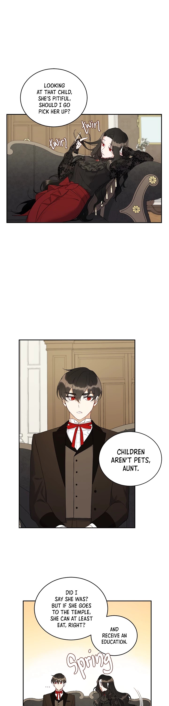 How to be a Dark Hero’s Daughter Chapter 3 page 2 - Chapter 3