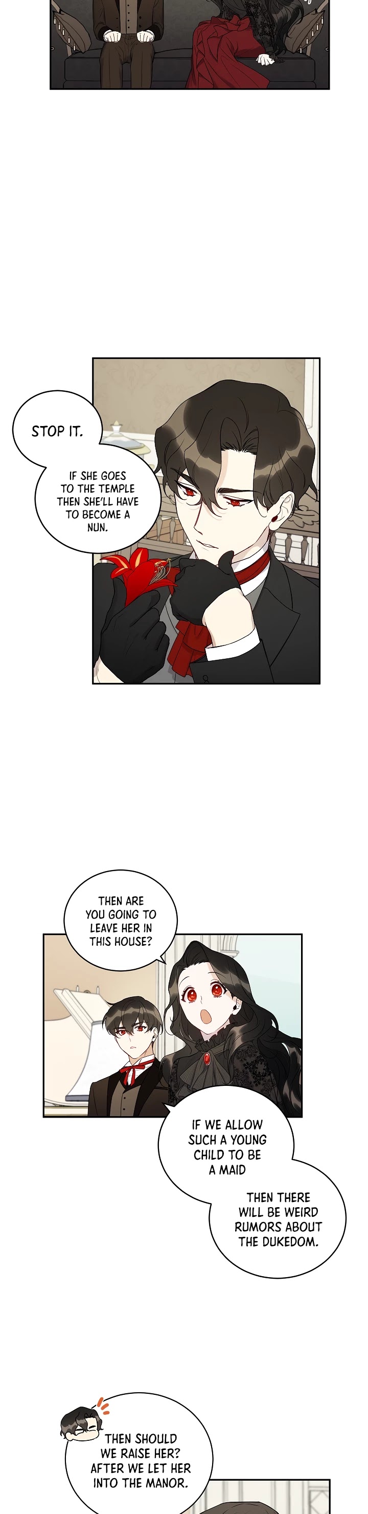 How to be a Dark Hero’s Daughter Chapter 3 page 3 - Chapter 3
