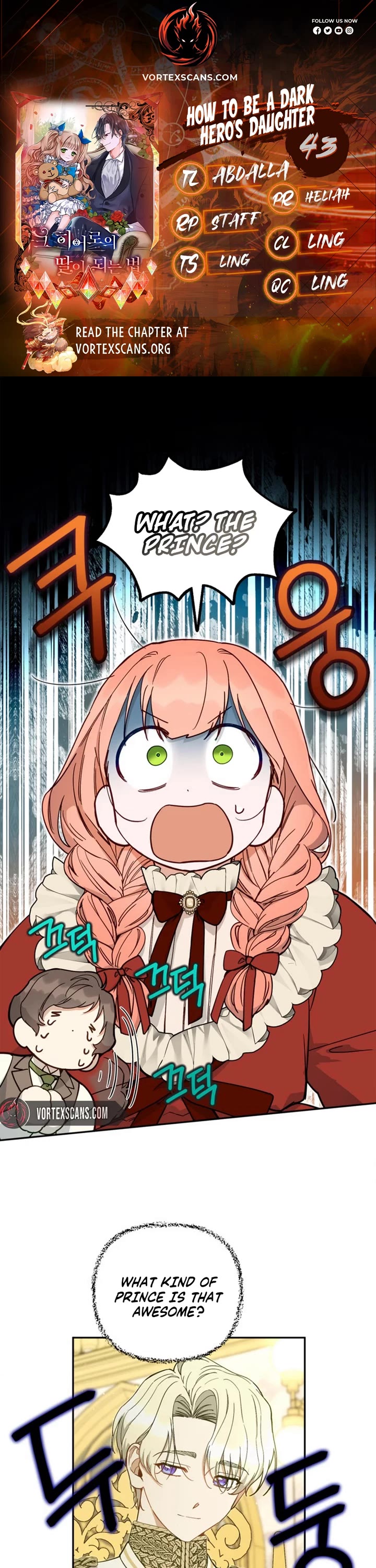 How to be a Dark Hero’s Daughter Chapter 43 page 1 - Chapter 43