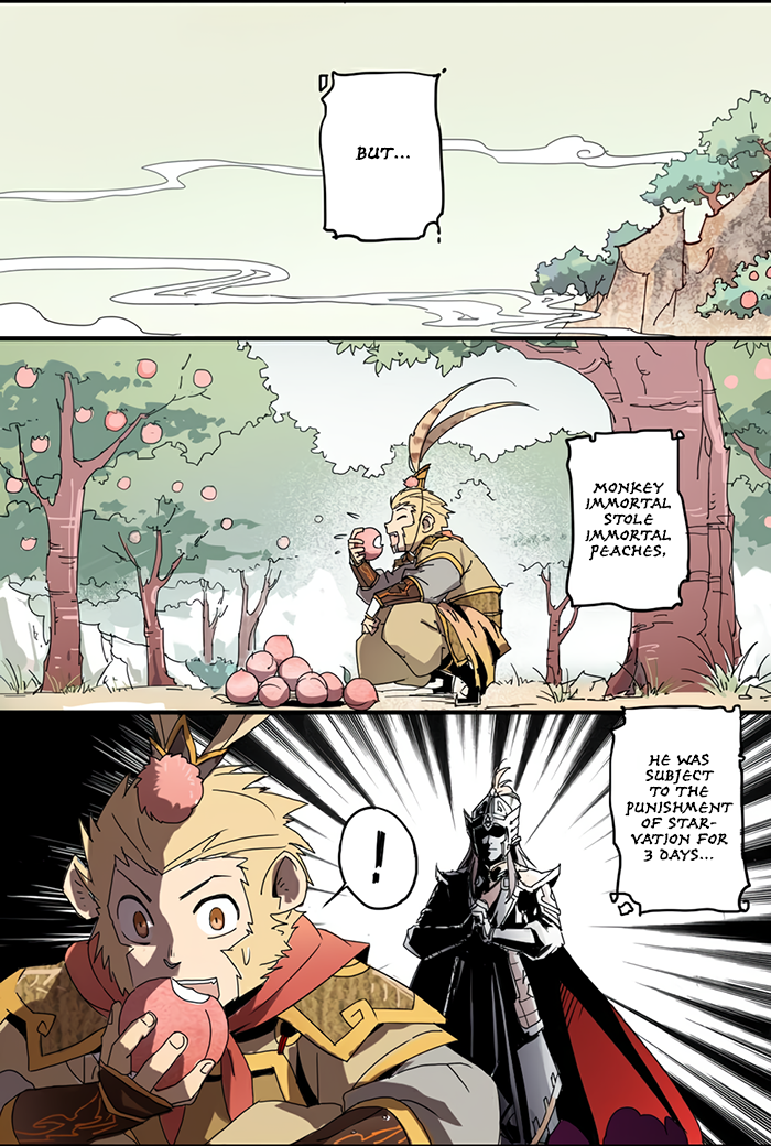 How to be God Chapter 1 page 3 - Chapter 1: Immortal got “DUANG”