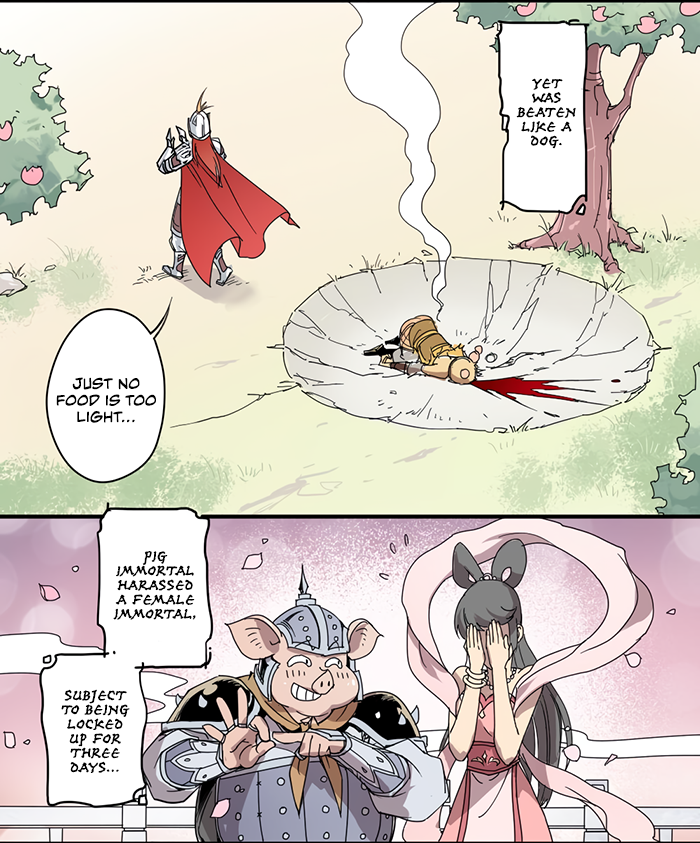 How to be God Chapter 1 page 4 - Chapter 1: Immortal got “DUANG”