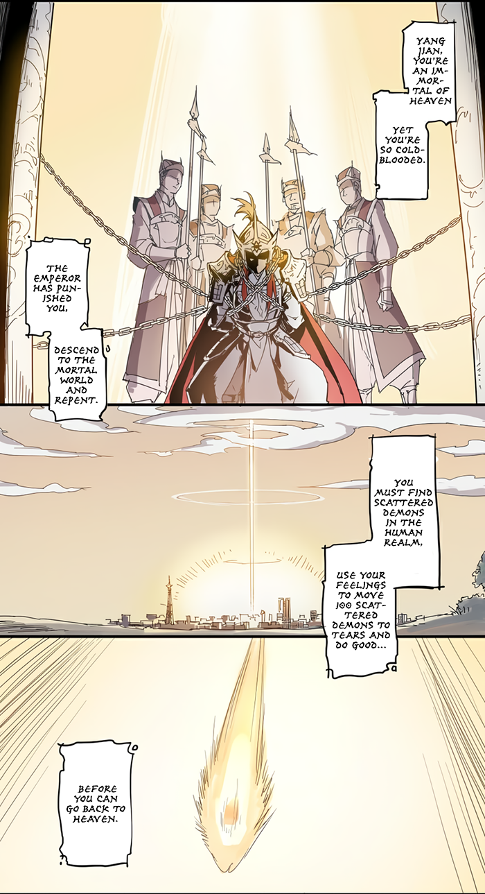 How to be God Chapter 1 page 6 - Chapter 1: Immortal got “DUANG”