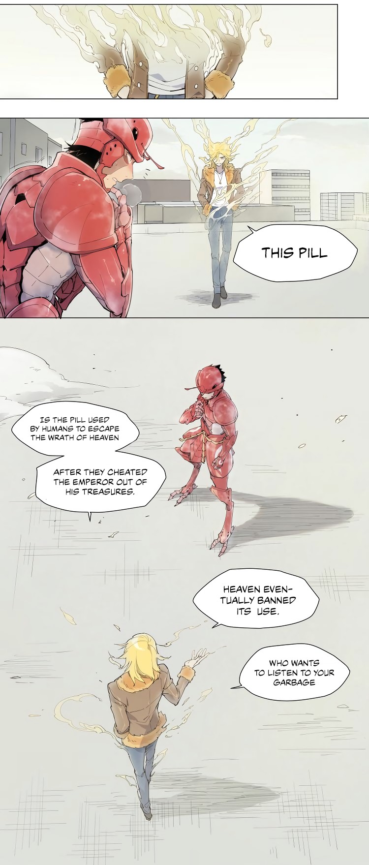 How to be God Chapter 101 page 9 - Chapter 101: Red Dou's arrival chapter 08