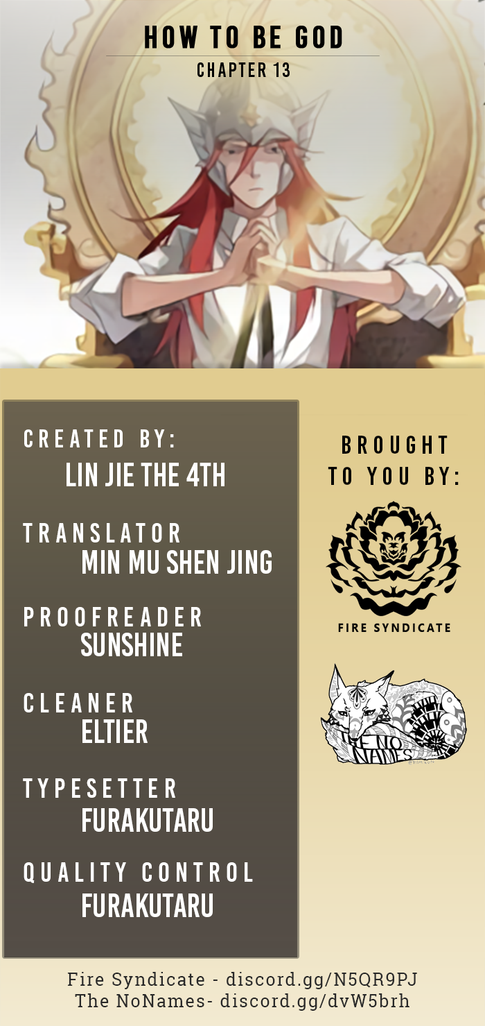 How to be God Chapter 13 page 1 - Chapter 13: A Slap in the Face