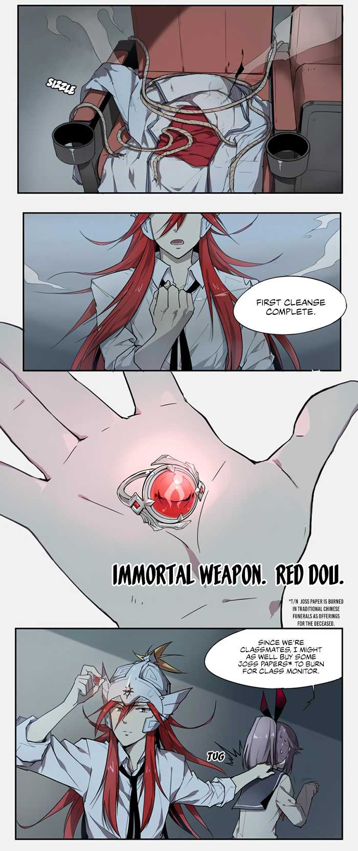 How to be God Chapter 14 page 8 - Chapter 14: Immortal’s Gift
