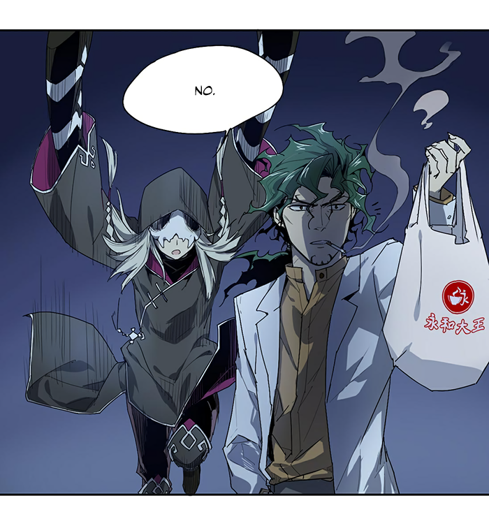 How to be God Chapter 19 page 8 - Chapter 19: Immortal Downstairs