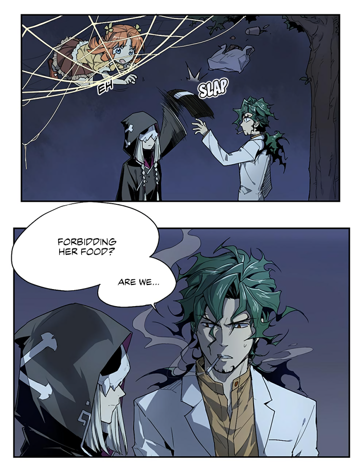 How to be God Chapter 19 page 9 - Chapter 19: Immortal Downstairs
