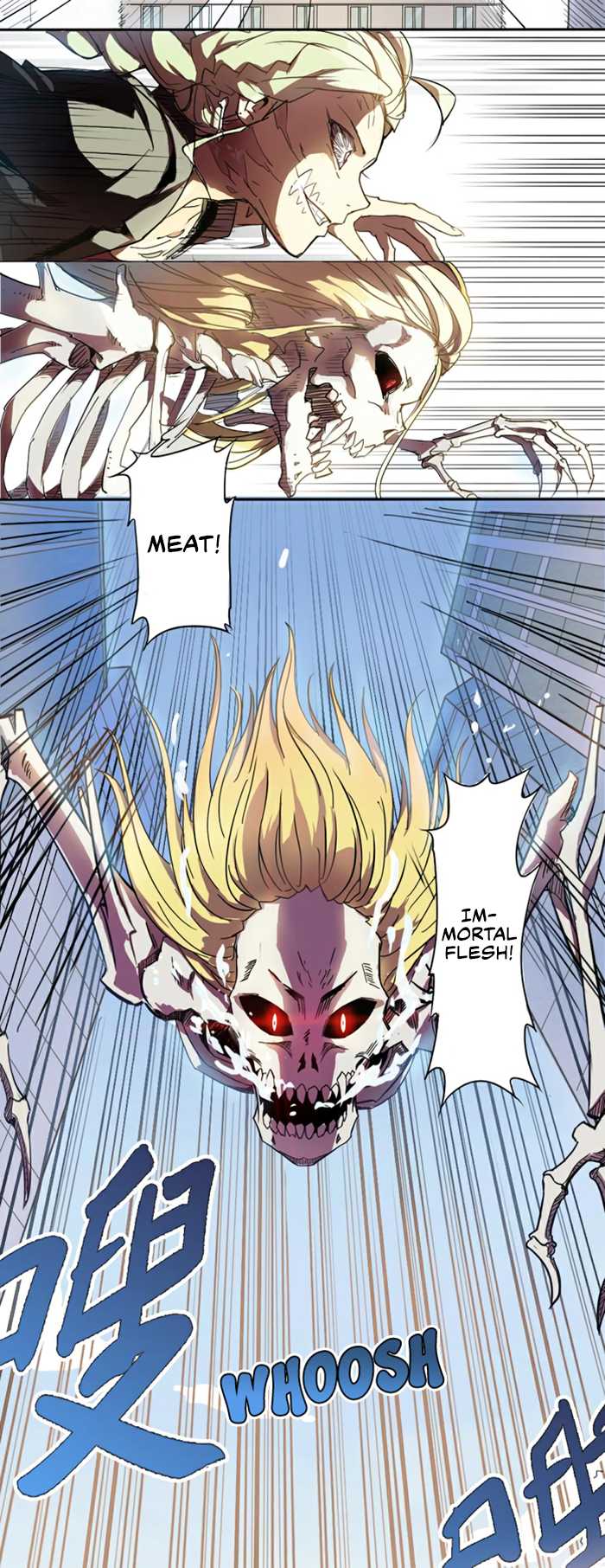 How to be God Chapter 2 page 4 - Chapter 2: Immortal’s Reaction