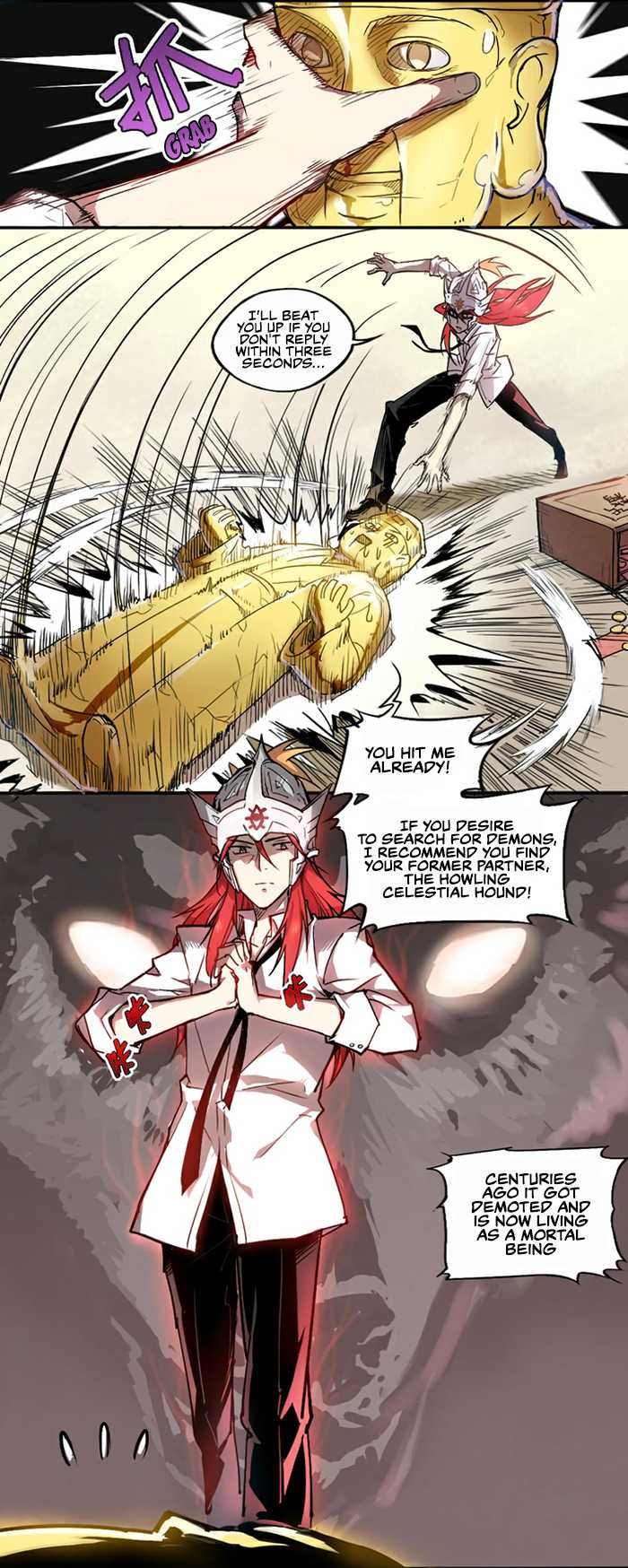 How to be God Chapter 3 page 6 - Chapter 3: Immortal’s Brain